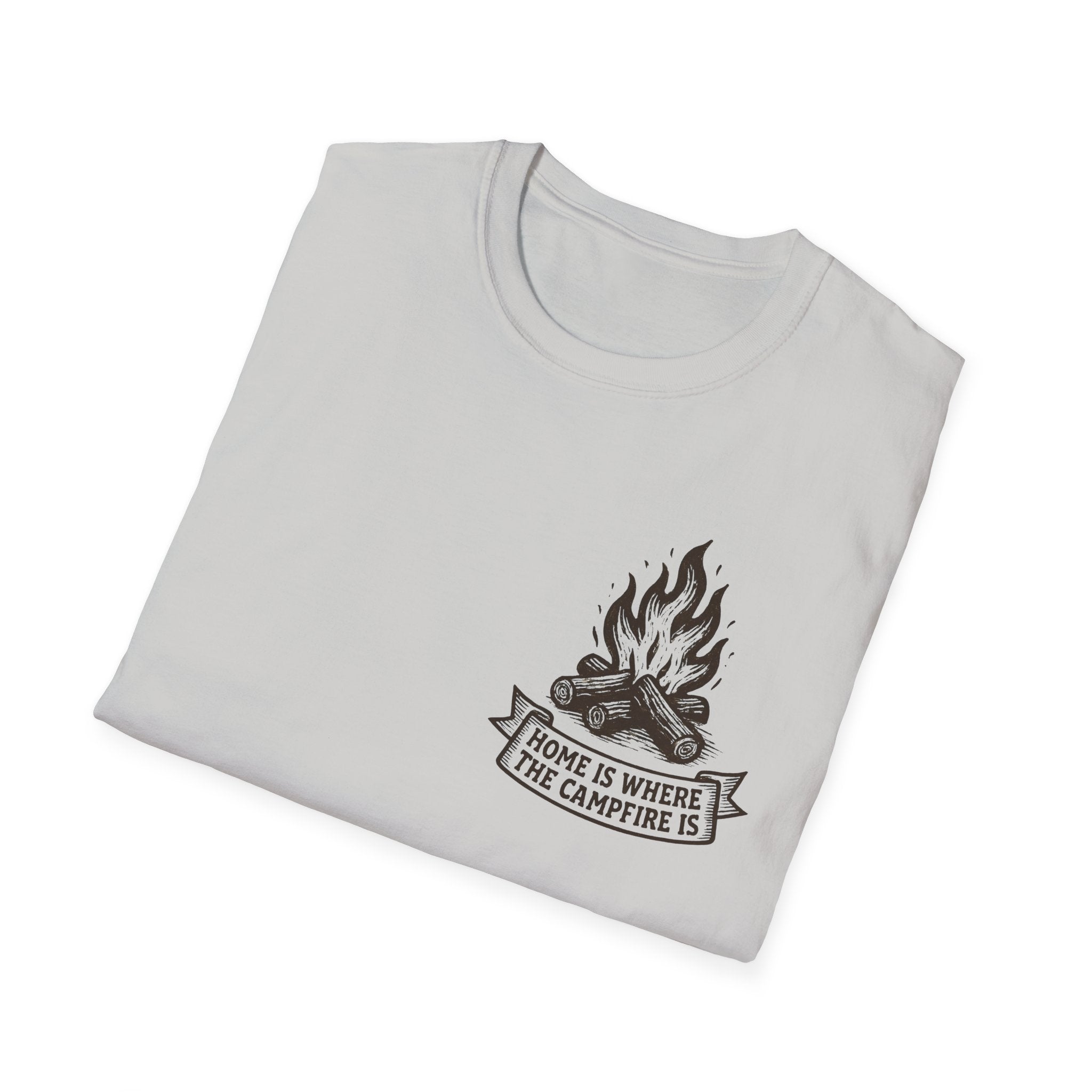 "Home Is Where The Campfire Is" T-Shirt