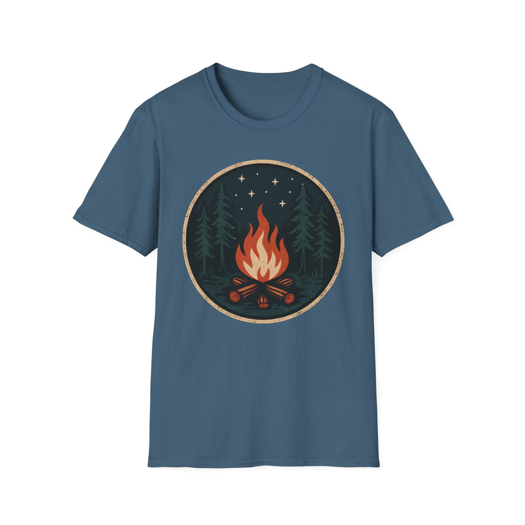 Forest Campfire at Night T-Shirt