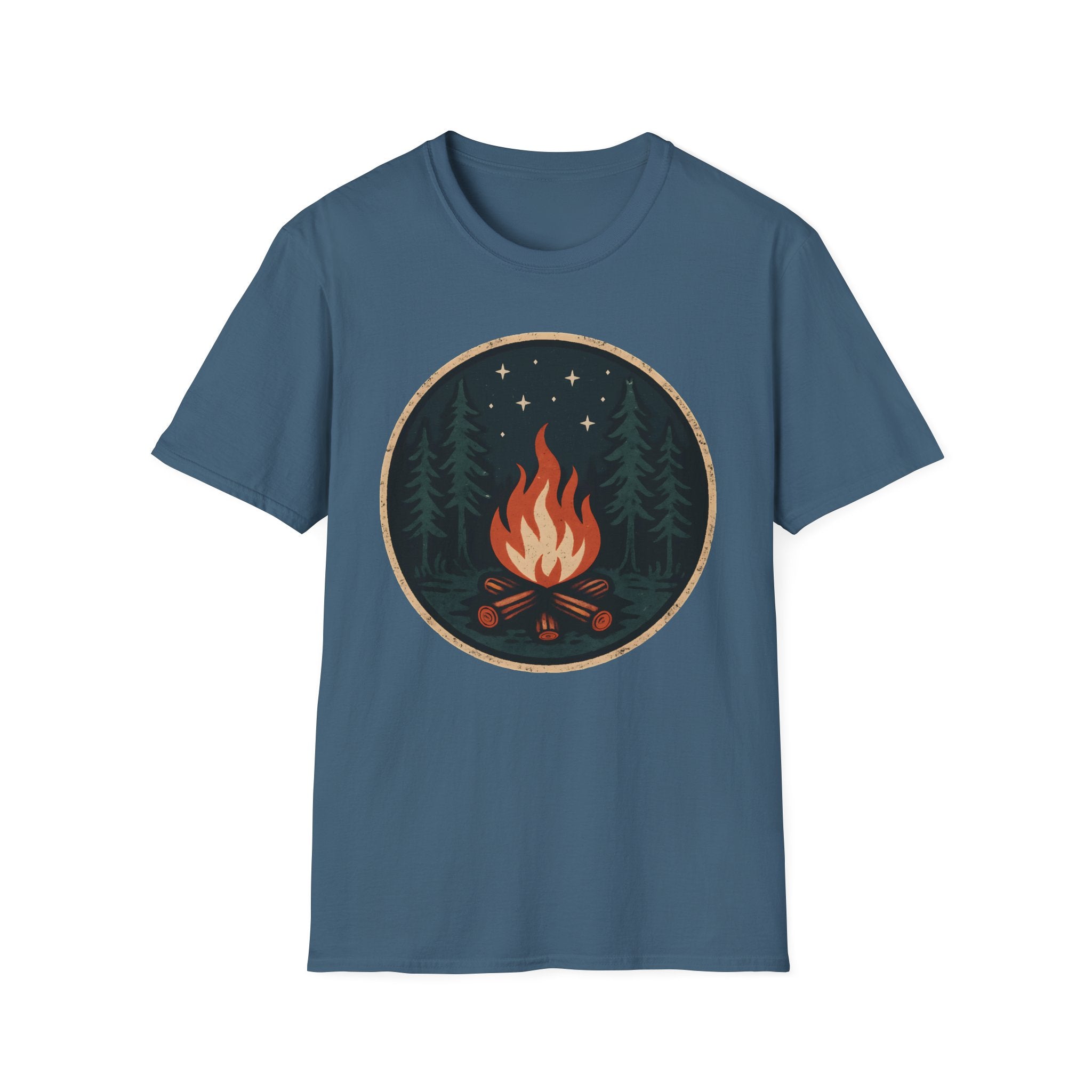 Forest Campfire at Night T-Shirt