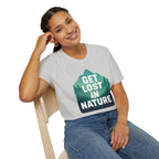 "Get Lost in Nature" Pine Trees T-Shirt
