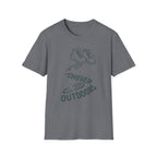 Boots with Footprints "Forever Outdoors" T-Shirt