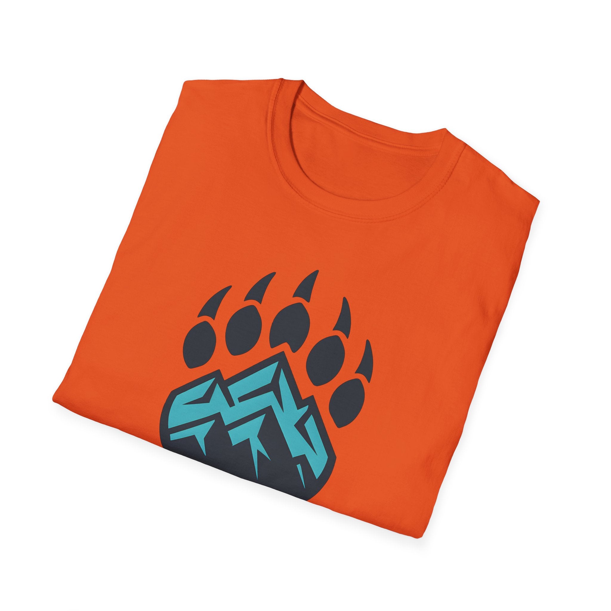"Stay Wild" Bear Footprint Mountain Emblem T-Shirt