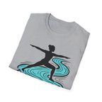 "Flow Like A River" Yoga T-Shirt