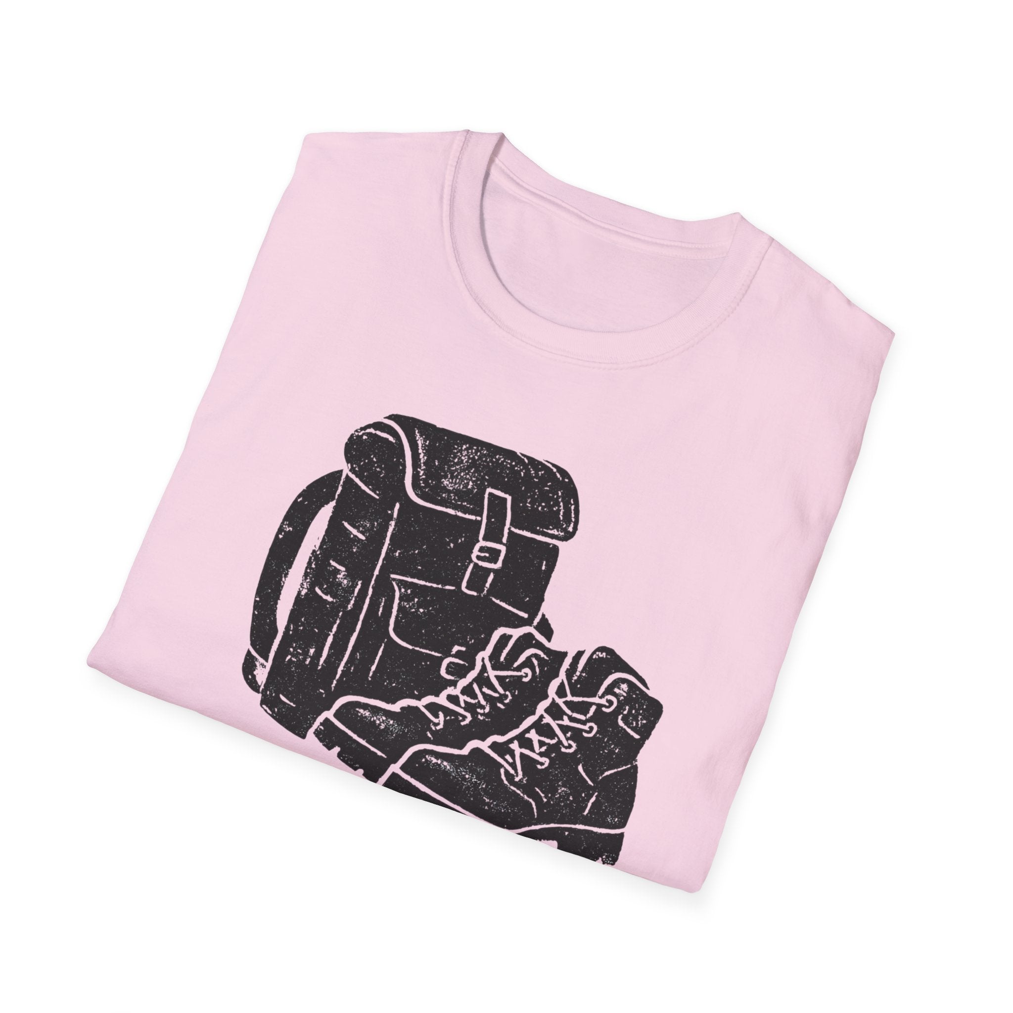 Boots & Backpack "I'd Rather Be Hiking" T-Shirt