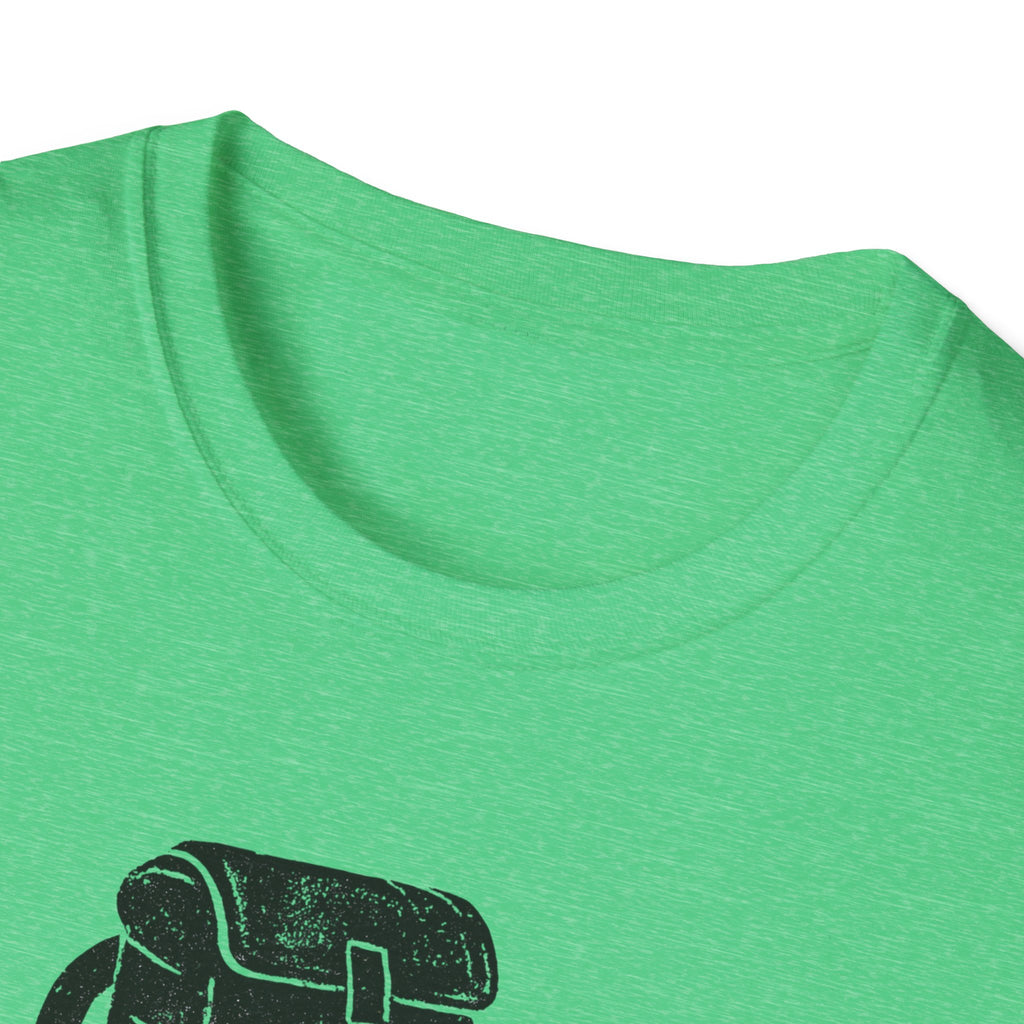 Glittery Backpack Silhouette T-Shirt