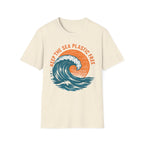 Keep the Sea Plastic Free T-Shirt — Ocean Conservation Wave Tee