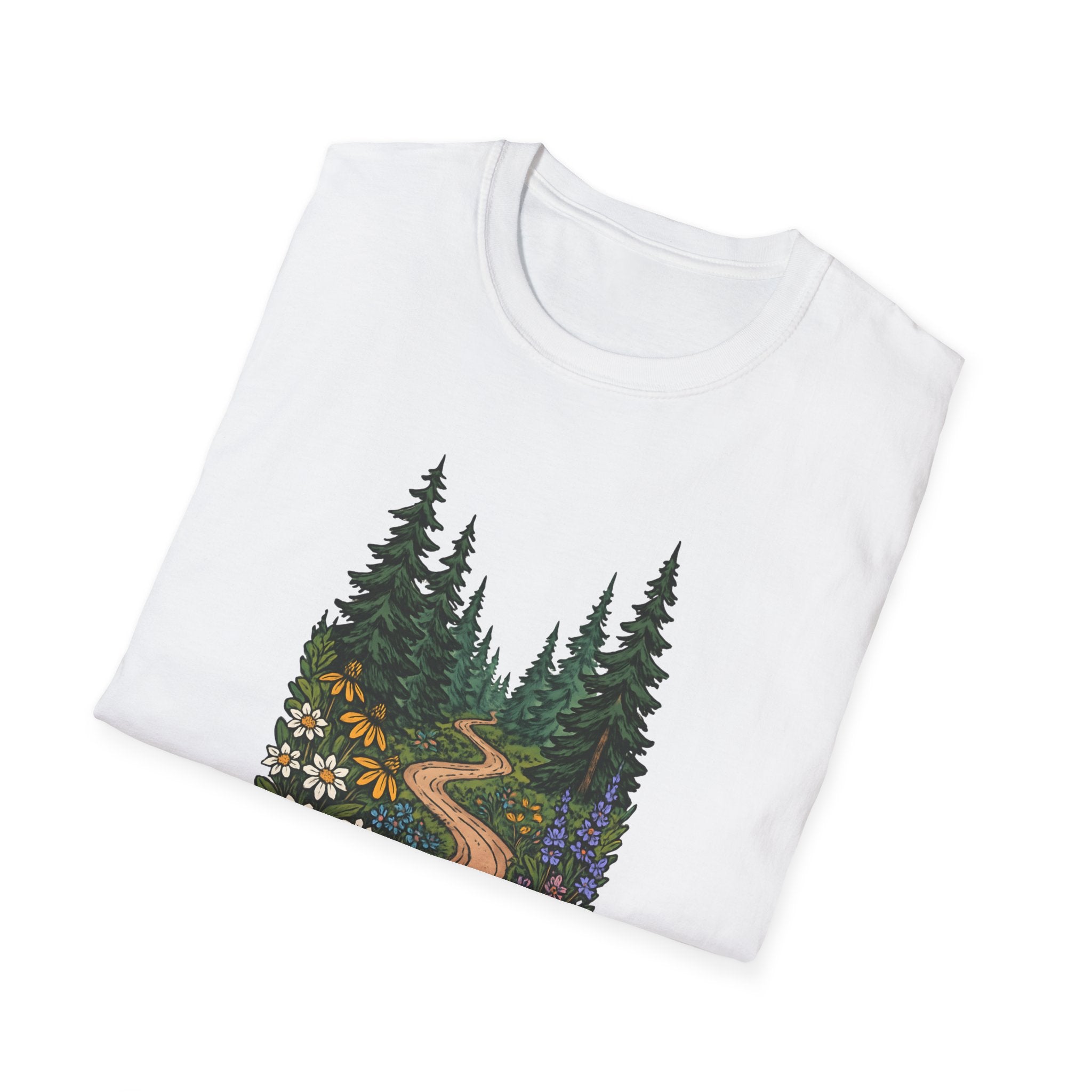 Winding Forest Path T-Shirt