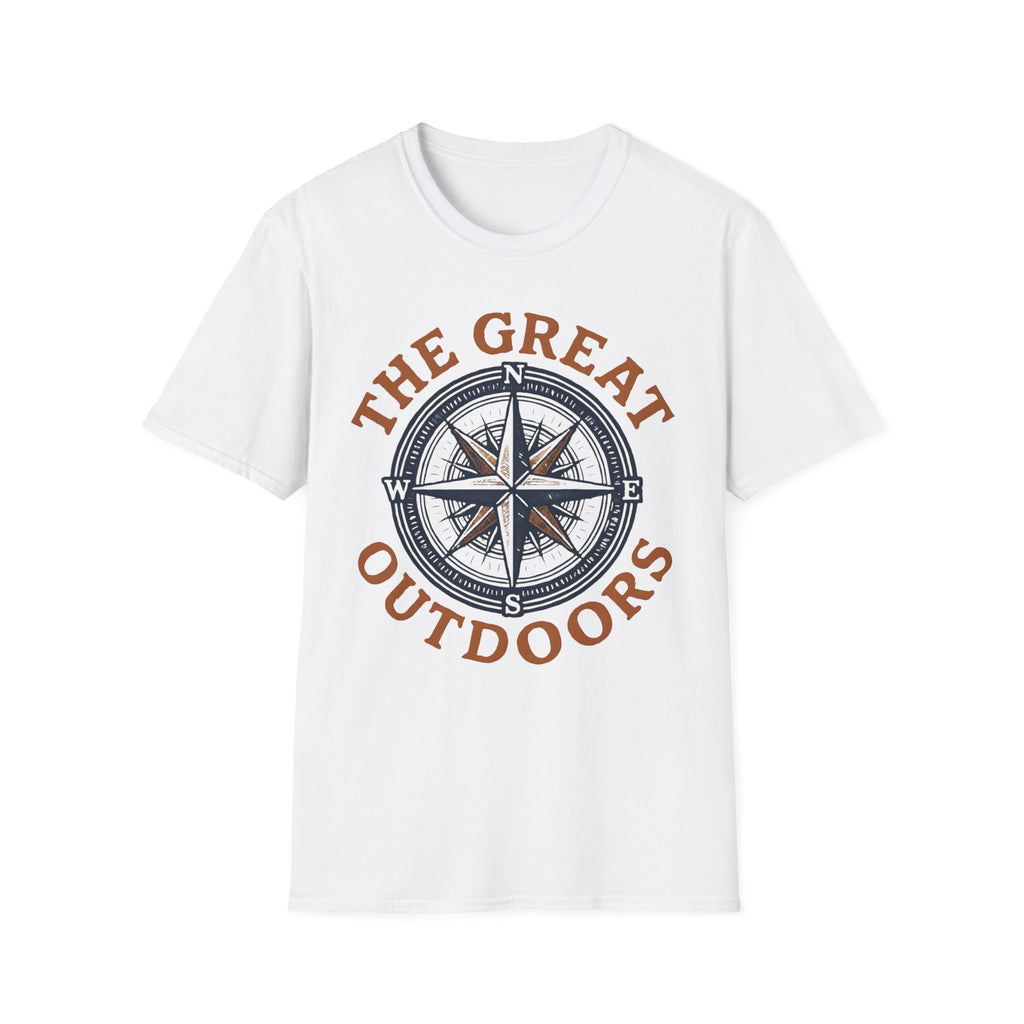 "The Great Outdoors" Compass Graphic Tee Shirt