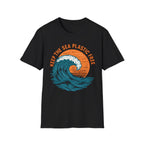 Keep the Sea Plastic Free T-Shirt — Ocean Conservation Wave Tee