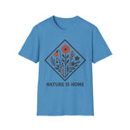 "Nature Is Home" Floral T-Shirt