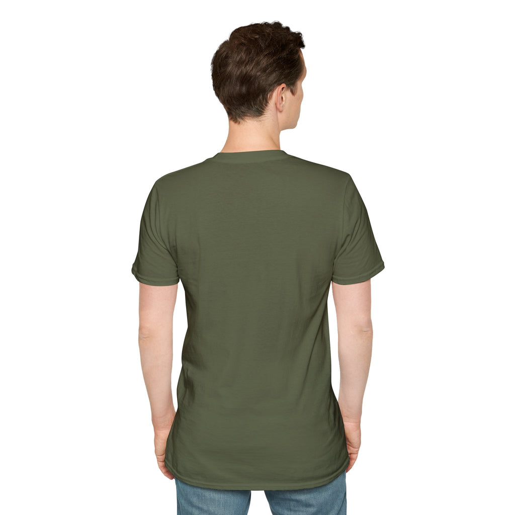T-Shirt — "Into The Woods I Go" Vintage Forest Sunset Tee