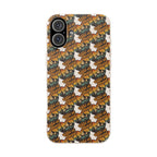 Eco-Friendly Phone Case — Vintage Camper Pattern Biodegradable iPhone Cover