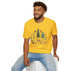 Woodland Fox T-Shirt — Nature Forest Camping Graphic Tee