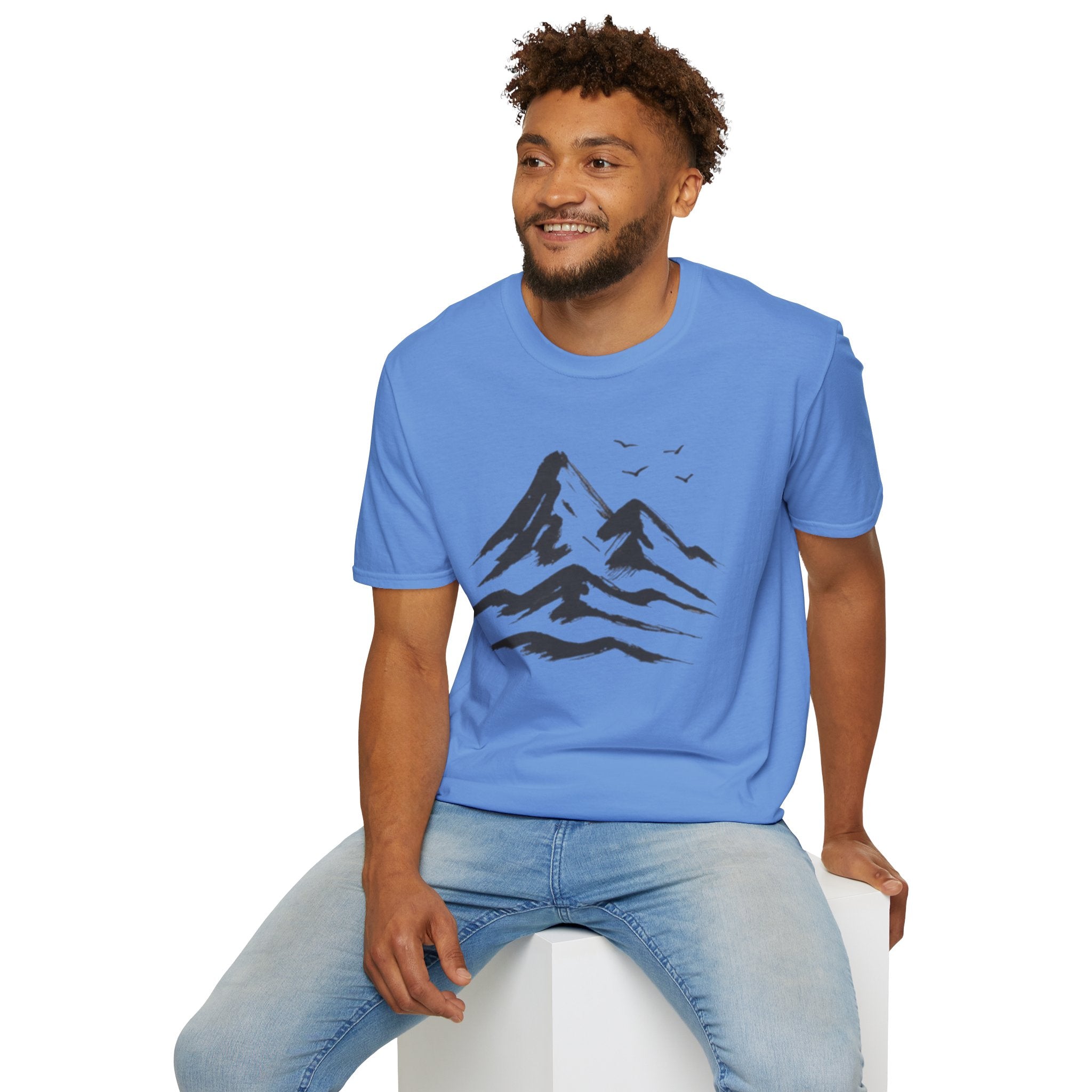 Mountains and Birds T-Shirt