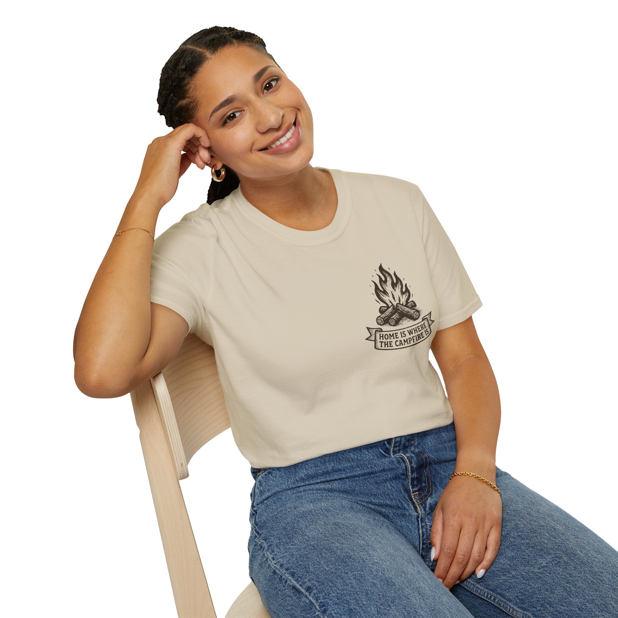 "Home Is Where The Campfire Is" T-Shirt
