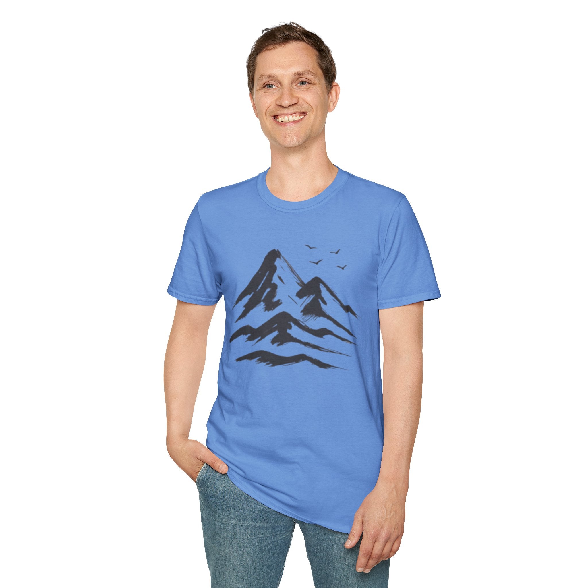 Mountains and Birds T-Shirt