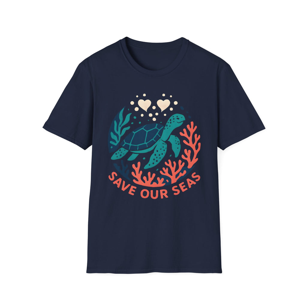Save Our Seas Sea Turtle T-Shirt — Ocean Conservation Tee