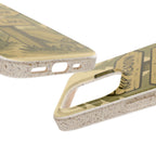 Biodegradable Phone Case — 'Nap Meadow' Mystic Lake Camping Design