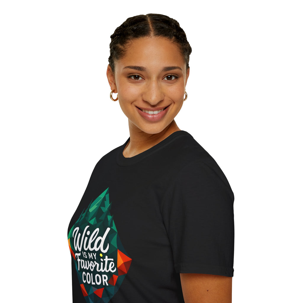 Wild Is My Favorite Color Diamond T-Shirt — Pines & Geometric Logo