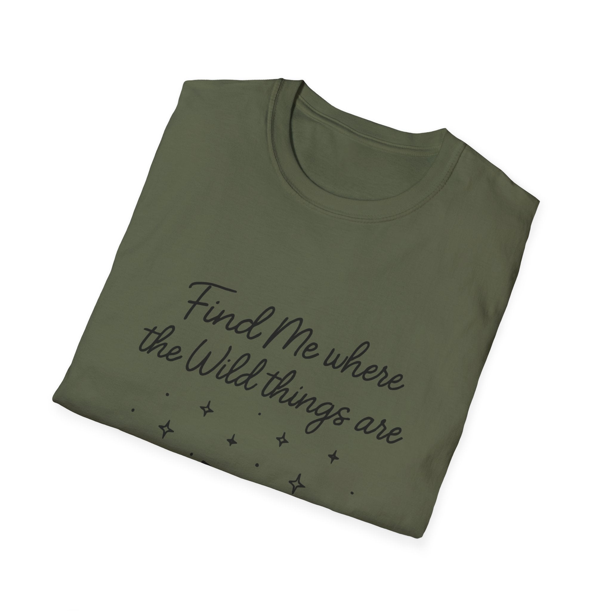 Cursive Chalkboard Writing T-Shirt