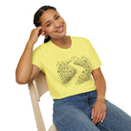 Winding Path Through The Meadow Floral T-Shirt