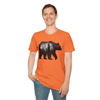Geometric Forest Bear T-Shirt