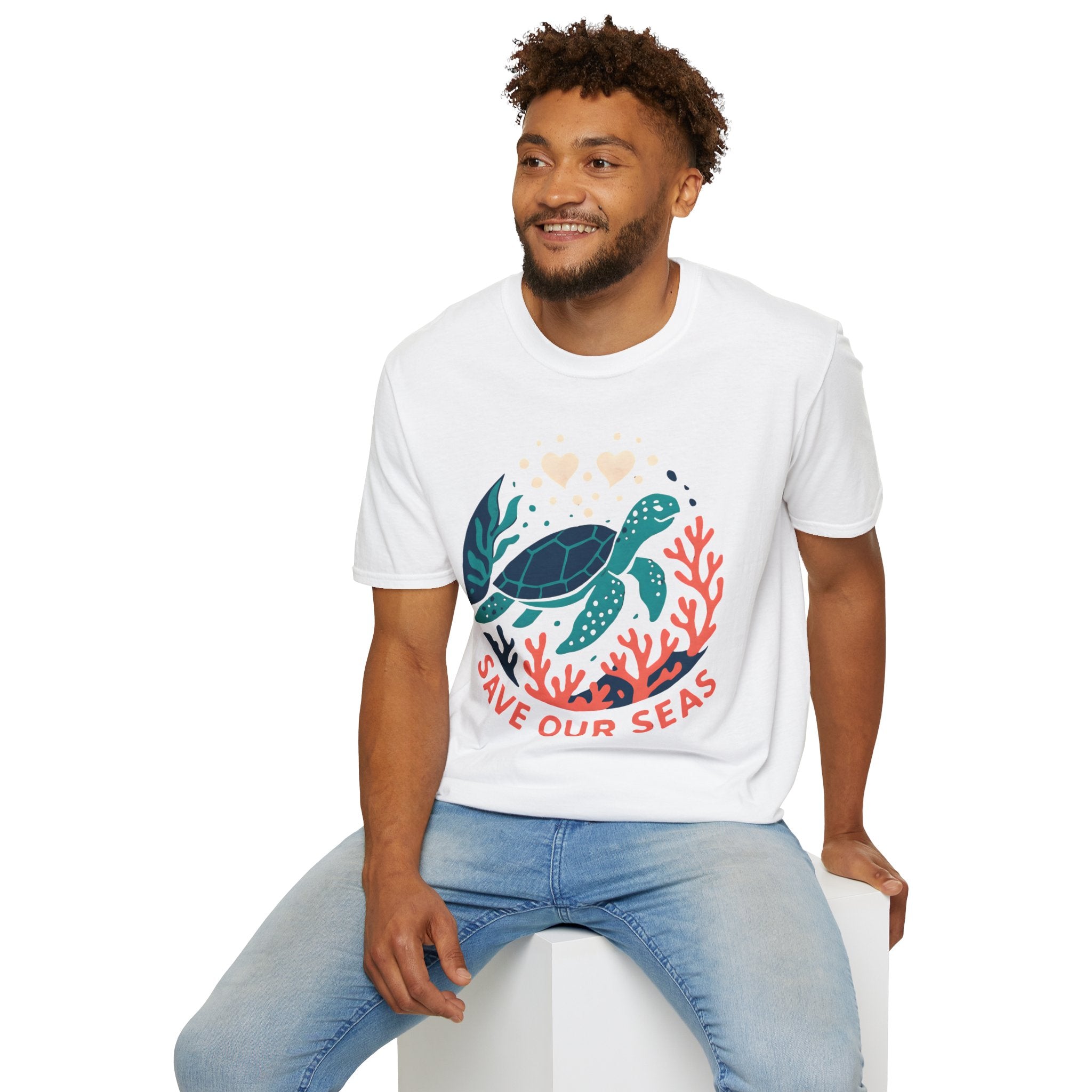 Save Our Seas Sea Turtle T-Shirt — Ocean Conservation Tee