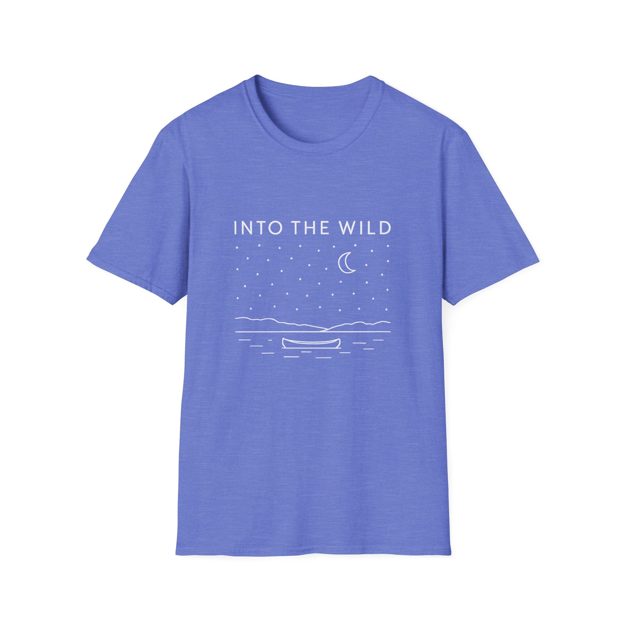 Moonlit Night Boat T-Shirt