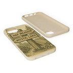 Biodegradable Phone Case — 'Nap Meadow' Mystic Lake Camping Design