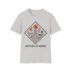 "Nature Is Home" Floral T-Shirt