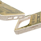 Biodegradable Phone Case — 'Nap Meadow' Mystic Lake Camping Design