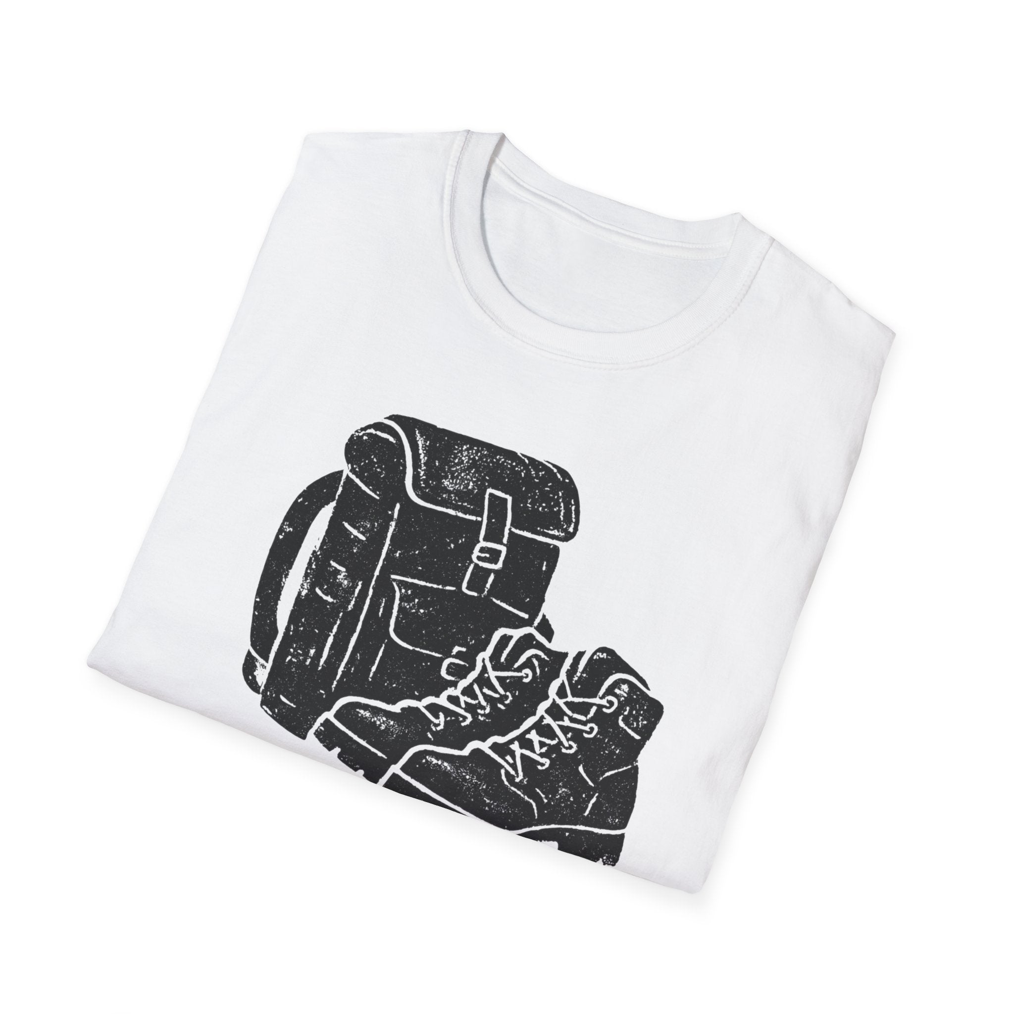 Boots & Backpack "I'd Rather Be Hiking" T-Shirt
