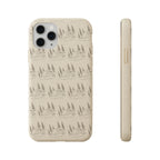 Biodegradable Phone Case — Eco-Friendly Forest Sketch Pattern