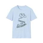 Boots with Footprints "Forever Outdoors" T-Shirt