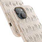 Biodegradable Phone Case — Eco-Friendly Forest Sketch Pattern