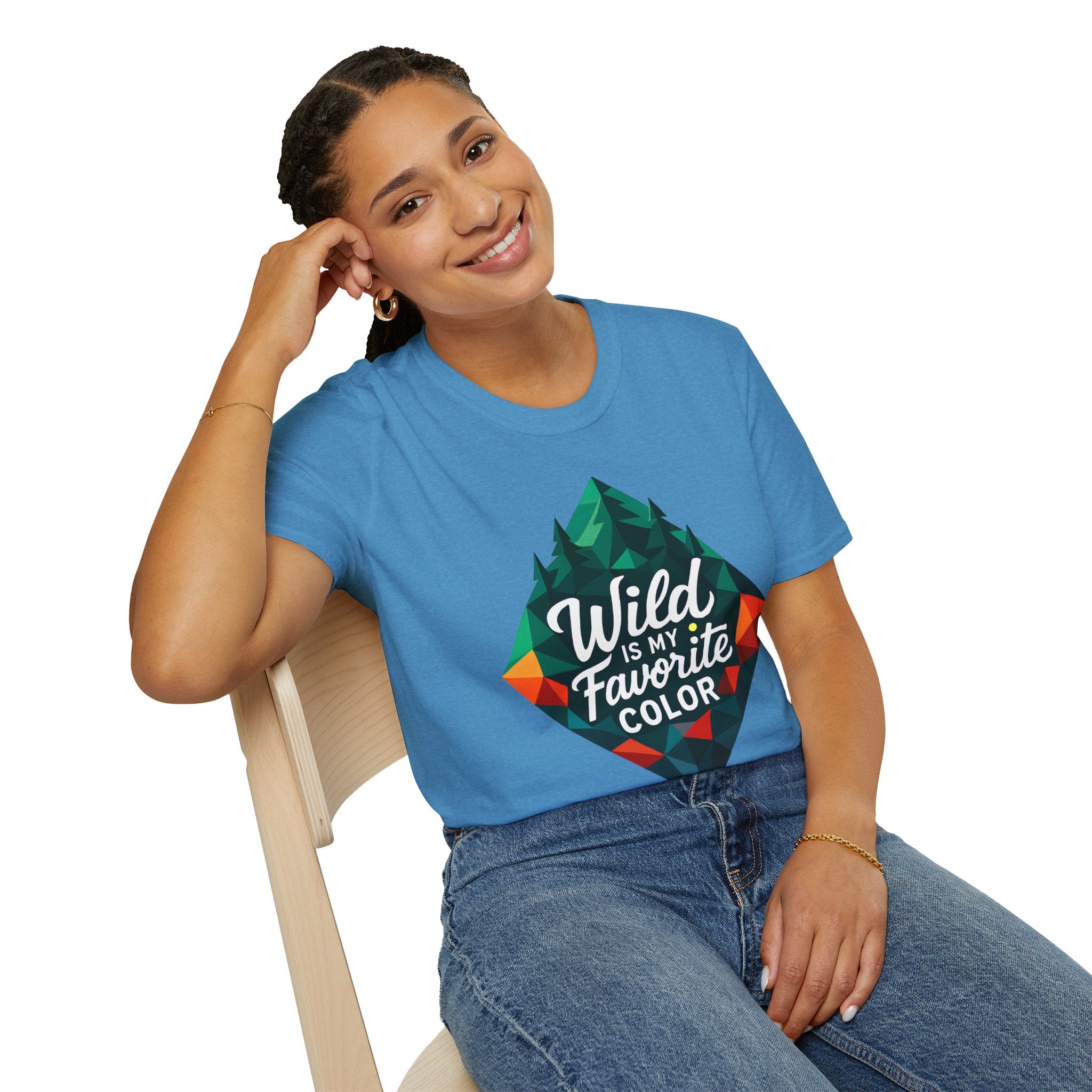 Wild Is My Favorite Color Diamond T-Shirt — Pines & Geometric Logo