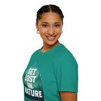 "Get Lost in Nature" Pine Trees T-Shirt