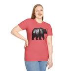 Geometric Forest Bear T-Shirt