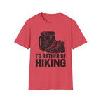 Boots & Backpack "I'd Rather Be Hiking" T-Shirt