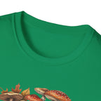 Mushroom & Autumn Leaves T-Shirt