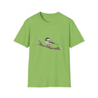 Chickadee Bird Tee — Watercolor Songbird T‑Shirt
