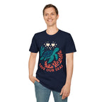 Save Our Seas Sea Turtle T-Shirt — Ocean Conservation Tee