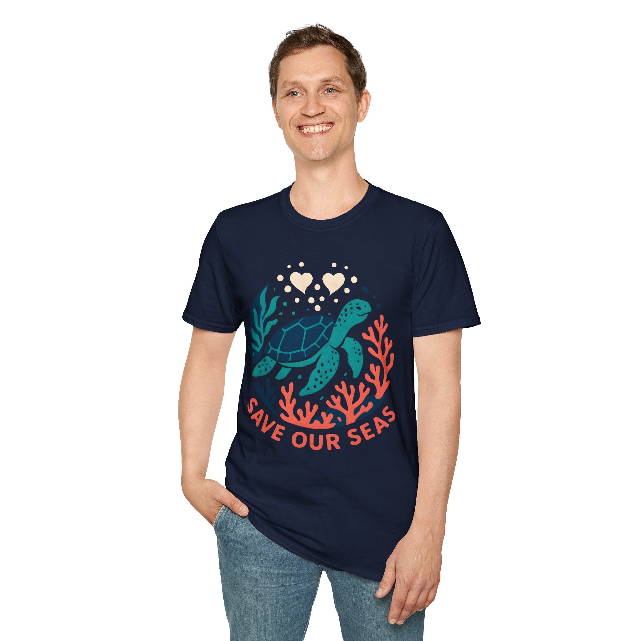 Save Our Seas Sea Turtle T-Shirt — Ocean Conservation Tee
