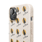 Biodegradable Phone Case — 'Go Outside' Recycled Eco-Friendly iPhone Cover