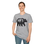 Geometric Forest Bear T-Shirt