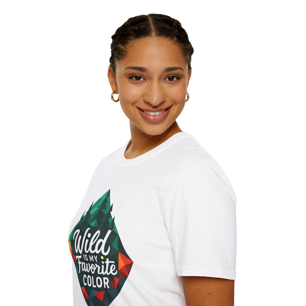 Wild Is My Favorite Color Diamond T-Shirt — Pines & Geometric Logo