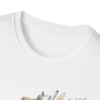 Floral Bouquet Graphic T-Shirt — Rustic Wildflower Bouquet Tee
