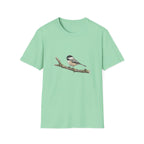 Chickadee Bird Tee — Watercolor Songbird T‑Shirt