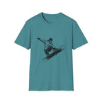 Snowboarder Graphic Tee — Snowboarding Action Shirt