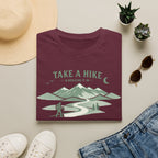 "Take A Hike & Breathe It In" Outdoor Hiking Graphic Tee